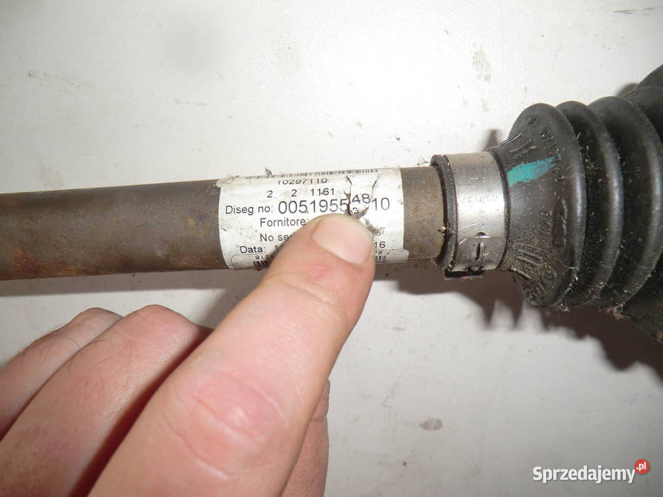 FIAT 500 PÓŁOŚ LEWA 00519554810