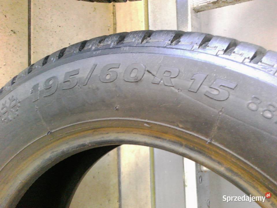 Sprzedam Opony Zimowe Myki 195 60 R 15 60