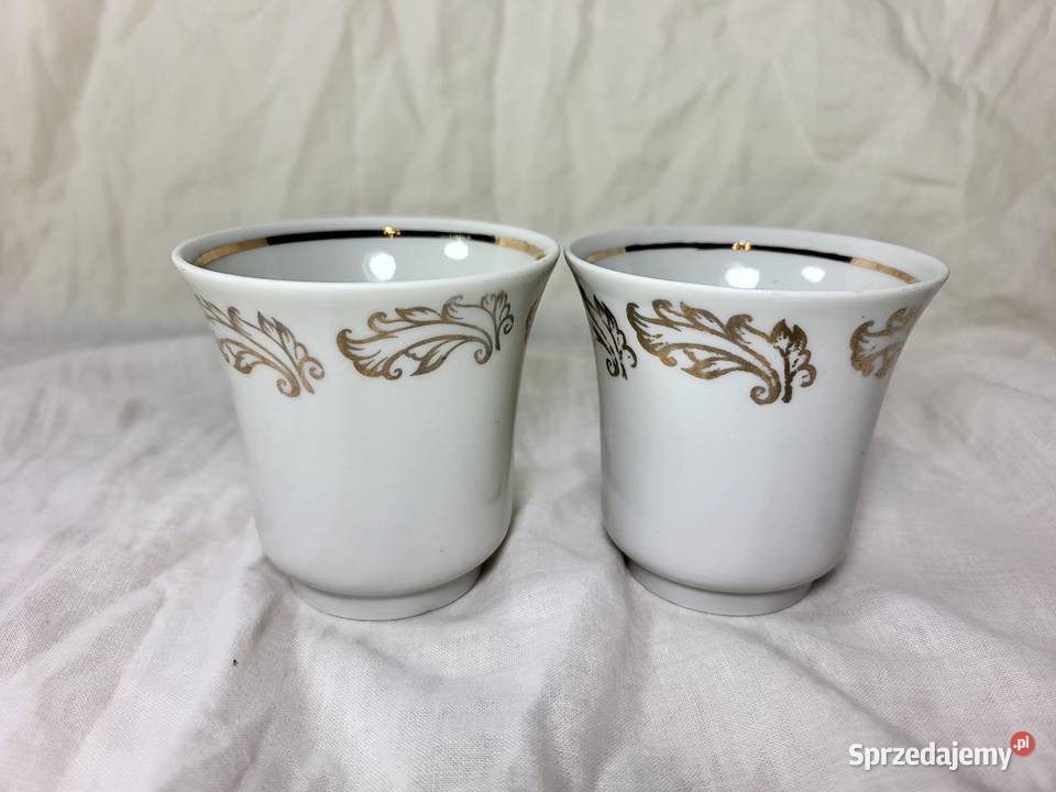 Zestaw 2x Duo Filiżanka i Spodek ZSRR Porcelana i szkło Warszawa sprzedam