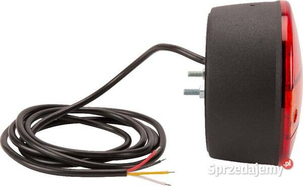 Lampa tylna zespolona LED okrągła 12V 142 mm Kamionna