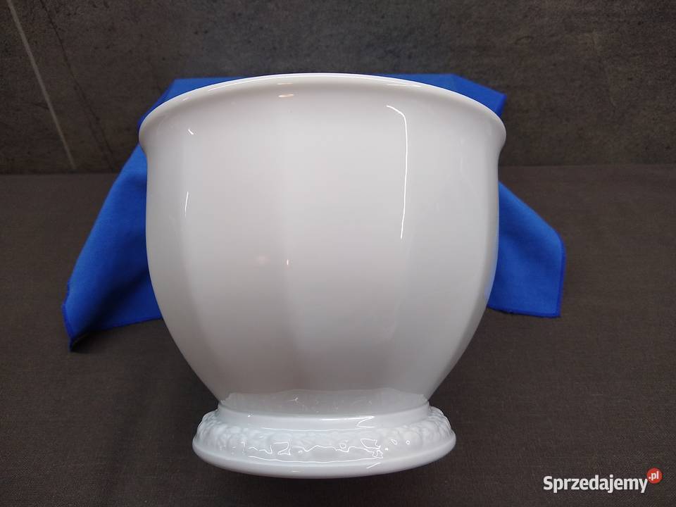 Doniczka osłonka doniczki Rosenthal Biała Maria wielkopolskie Kalisz