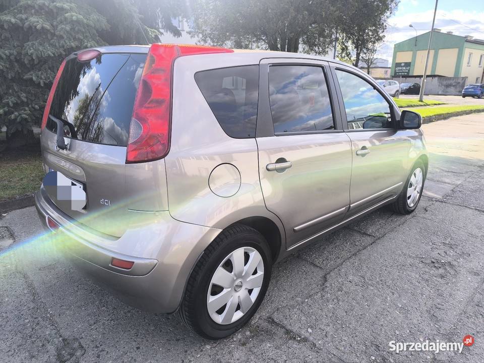 Nissan Note 2007 15 dCi Oszczędny Sieradz