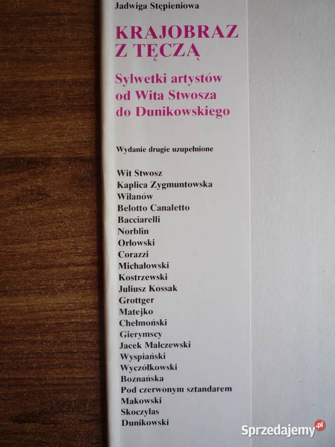 Krajobraz z tęczą Sylwetki artystów Wita Stwosza Szczecin