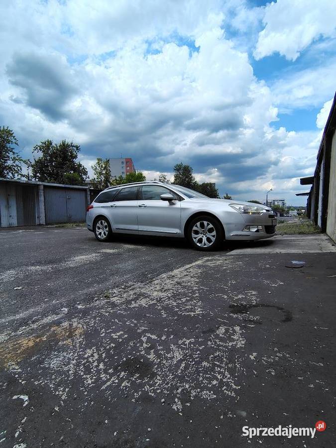 Citroen C5 kombi benzyna prywatnej osoby klima srebrny Katowice sprzedam