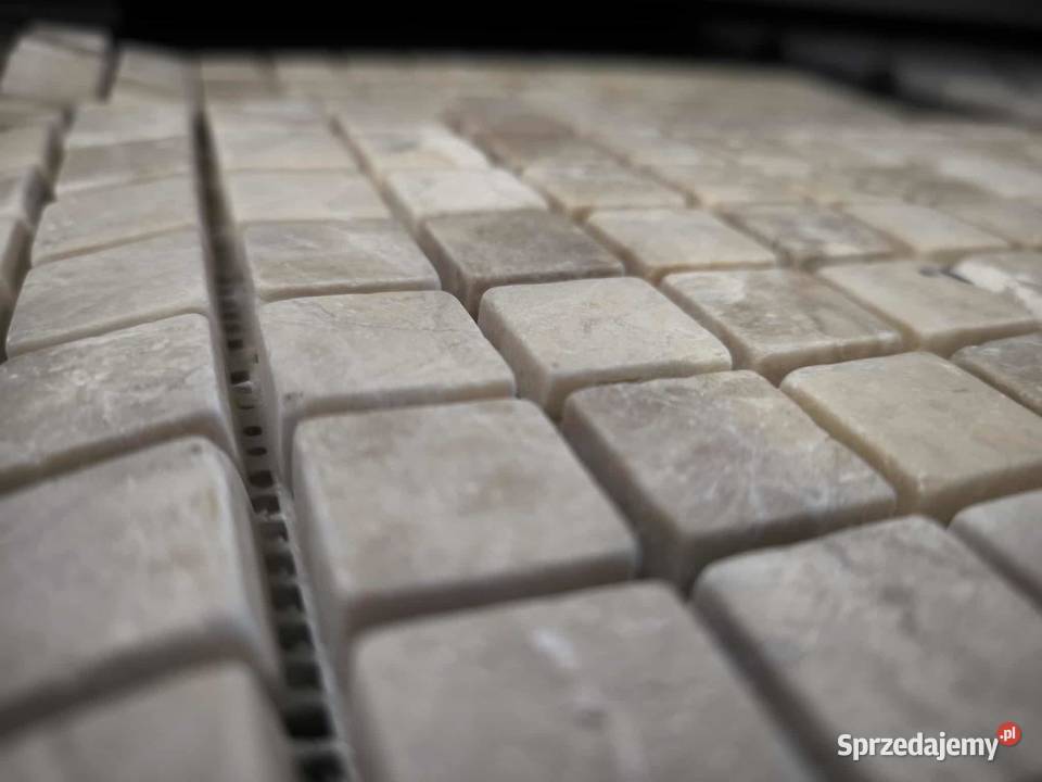 Mozaika marmurowa Queen Beige bębnowany Rumia