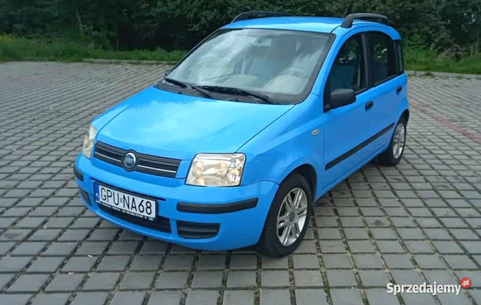 Fiat Panda II 12 klimatyzacja ABS wspomaganie Zarejestrowany w Polsce Mosty