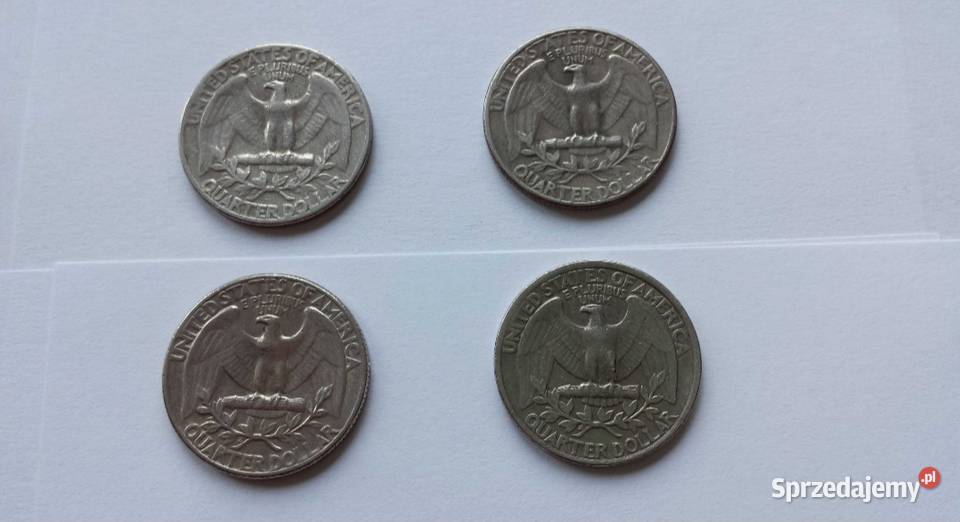 Quarter Dollar Washington Liberty 1965 1966 1971 Kolekcje mazowieckie Radom