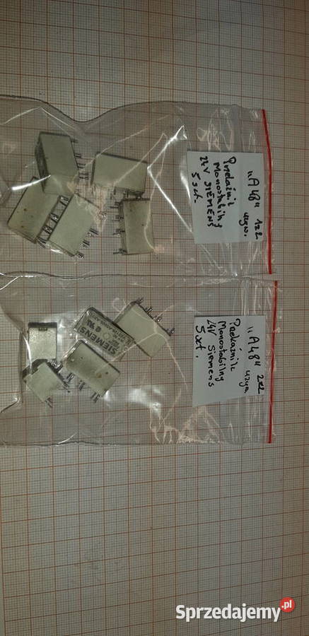 Przekaźnik SIEMENS 24V V23105A5005A201 10 A48 12 Czechowice-Dziedzice