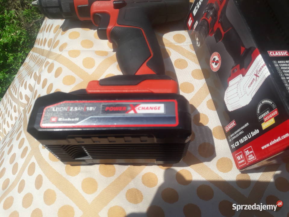 WIERTARKOWKRĘTARKA AKUMULATOROWA TCCD 1835 wielkopolskie Miłosław sprzedam