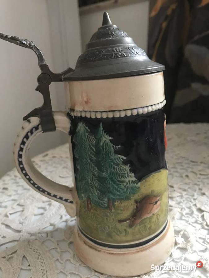 Kolekcjonerski kufel Antyki lubelskie Ryki sprzedam