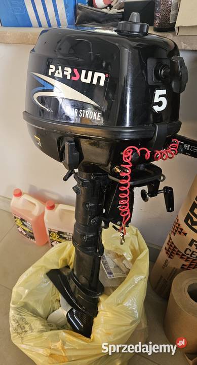 Silnik do łódki Parsun 5 bieg wsteczny Łomża
