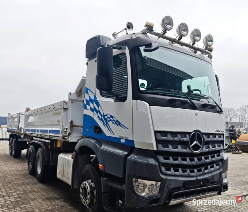 Wywrotka 6x4 z przyczepa Mercedes Warszawa