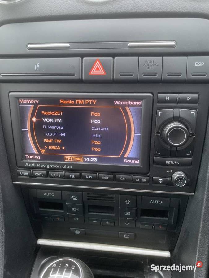 Radio RNSE Audi Navigation Plus Z Mapami Stan Siedlce