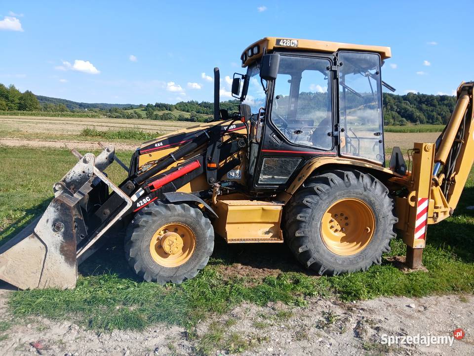 Koparko ładowania Cat 428c Tyczyn sprzedam