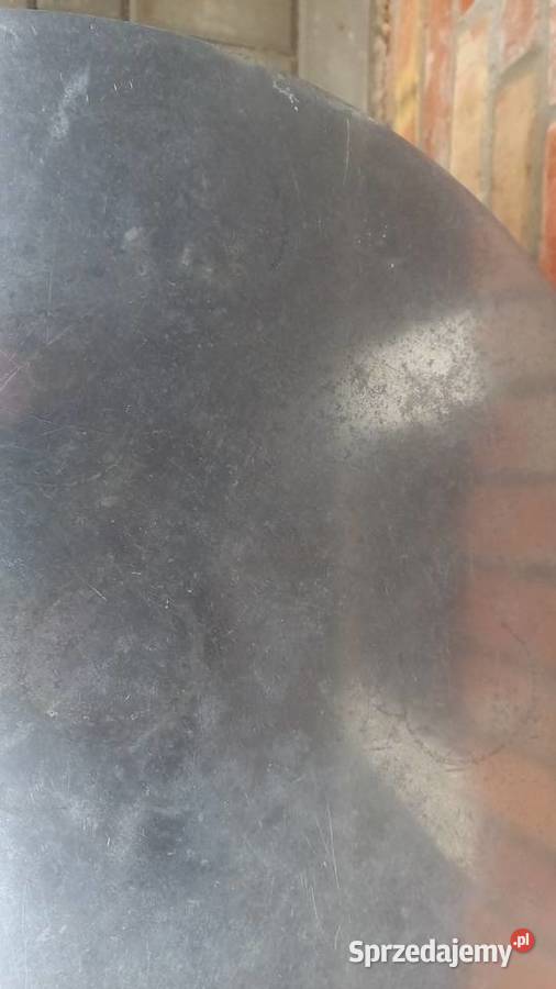 Stolik kawowy stylowy aluminiowy niklowany Gawroniec