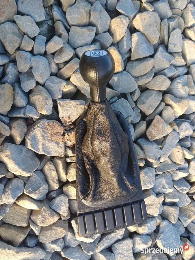 Skórzana gałka zmiany biegów VW Golf Corrado osobowe Liskowate