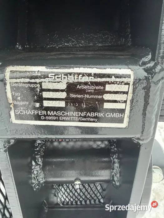 Wycinak szczękowy do kiszonki krokodyl SCHAFFER Janów