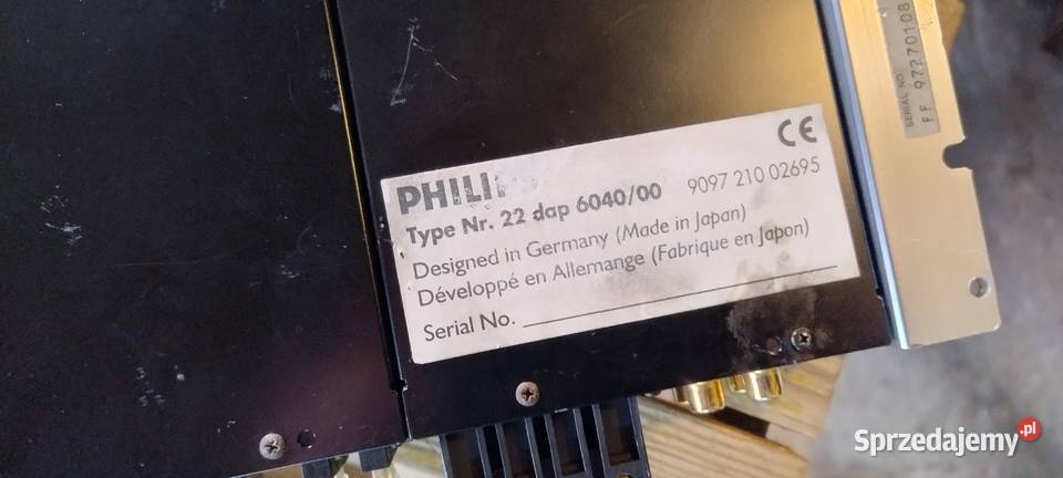 Wzmacniacz samochodowy Philips DAP 6040 4 kanały Ostrowiec Świętokrzyski
