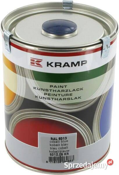 Lakier do maszyn RAL 5013 niebieski kobaltowy 1 Kamionna