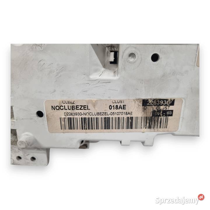 LICZNIK ZEGARY CR0035007K0CE Jeep Compass 20 CRD osobowe
