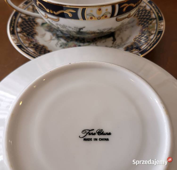 Porcelana chińska zestaw do herbaty 6 osób Szczecin