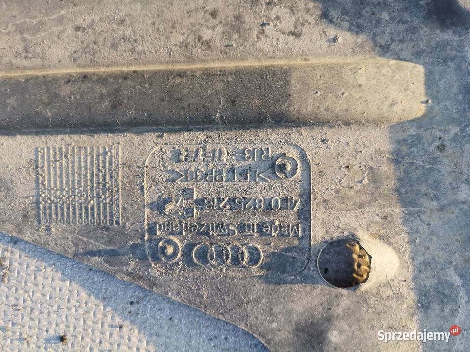 OSŁONA PŁYTA PODWOZIA AUDI A6 C6 PRAWA Przystajń