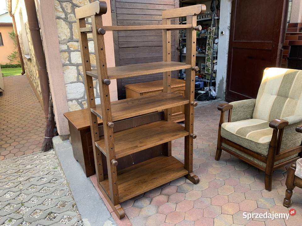 DĘBOWY REGAŁ 100 DREWNOMEBLE HOLENDERSKIE