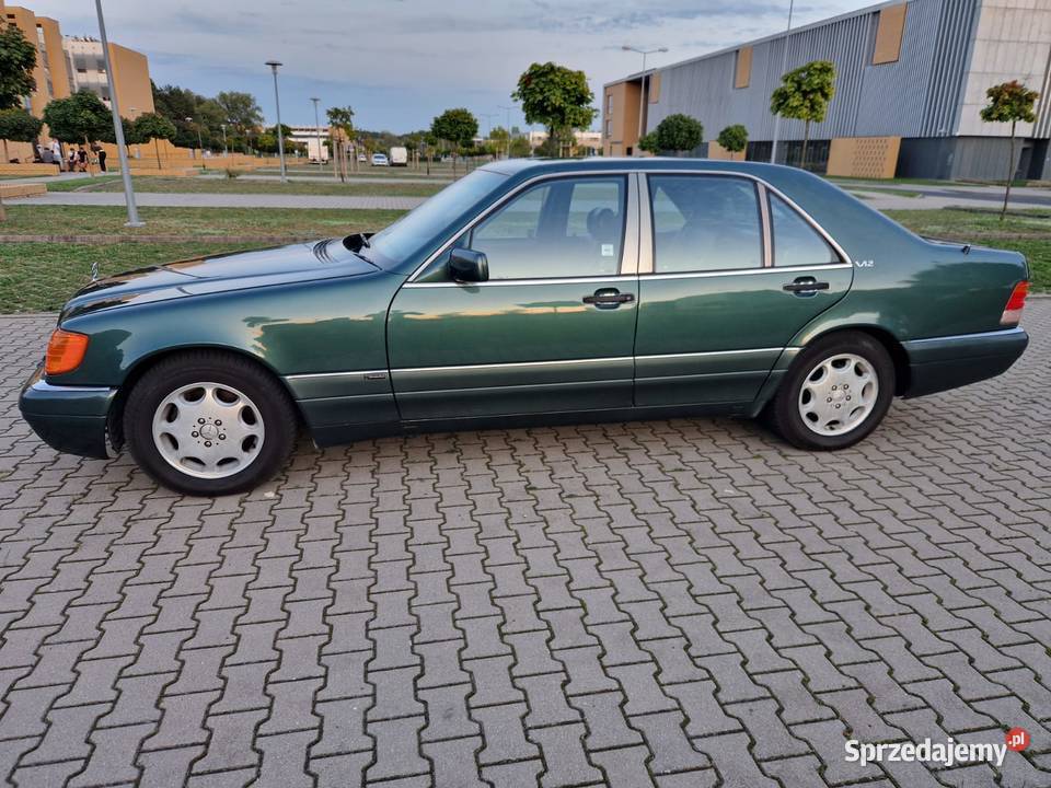 Mercedes w140 SE600 v12 408koni 1991r Garażowany 6000cm3 wielkopolskie sprzedam