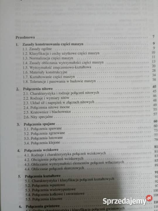 Części maszyn Rutkowski książki Warszawa