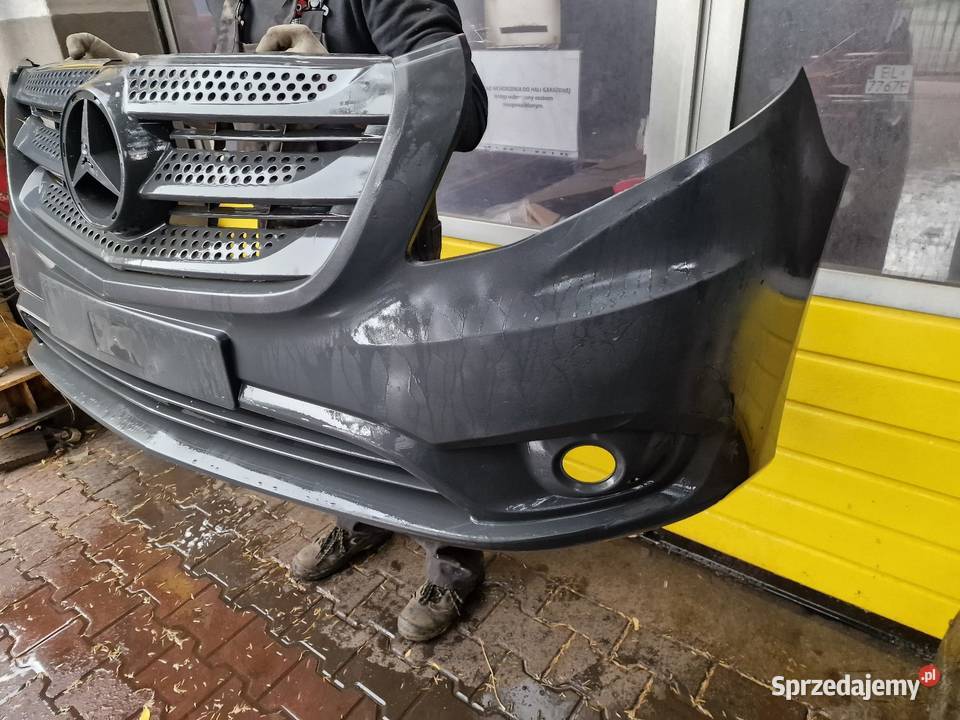 Mercedes Vito Zderzak przedni z grillem do łódzkie Łódź