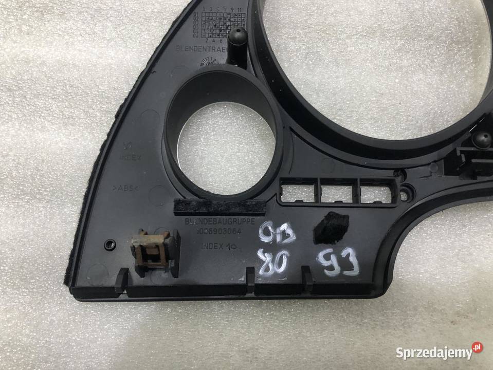 OSŁONA RAMKA LICZNIKA AUDI A4 B6 8H09192196