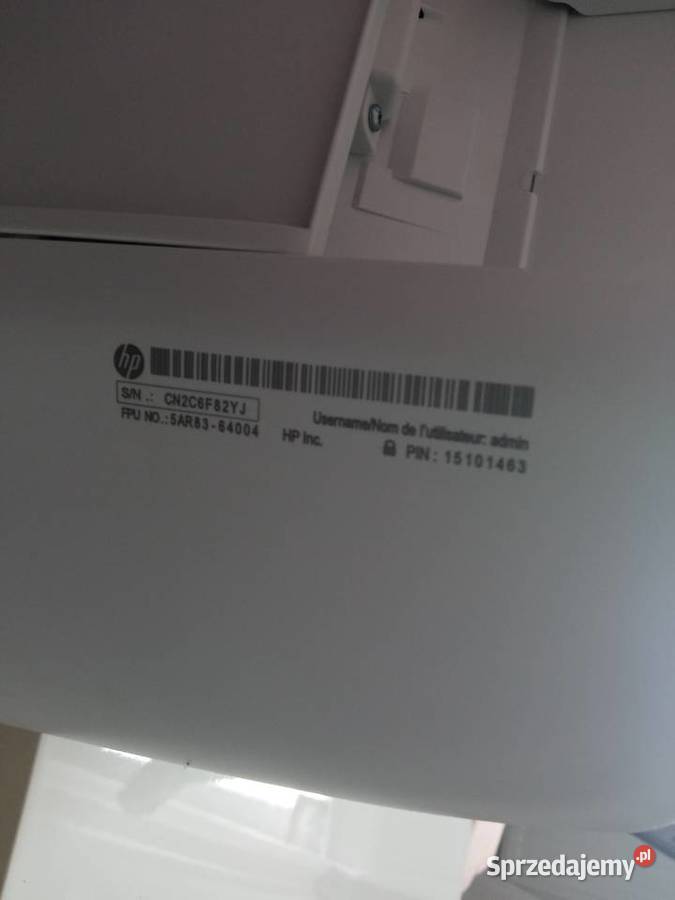 Urządzenie wielofunkcyjne drukarka HP DeskJet Fax