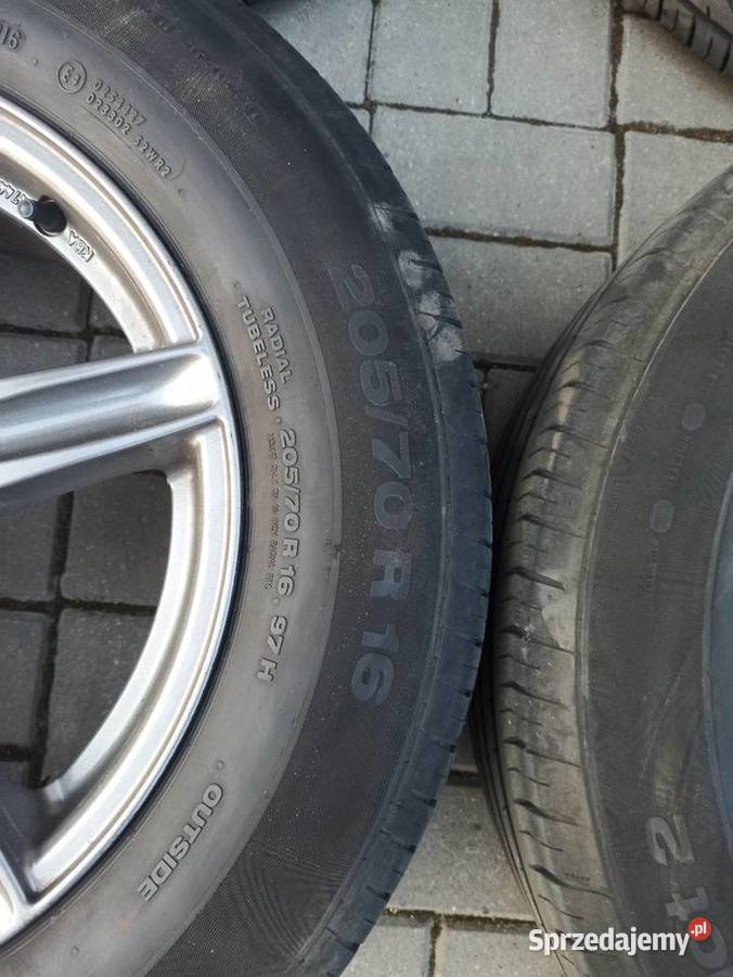 Alufelgi5x112r16 opony letnie 2057016