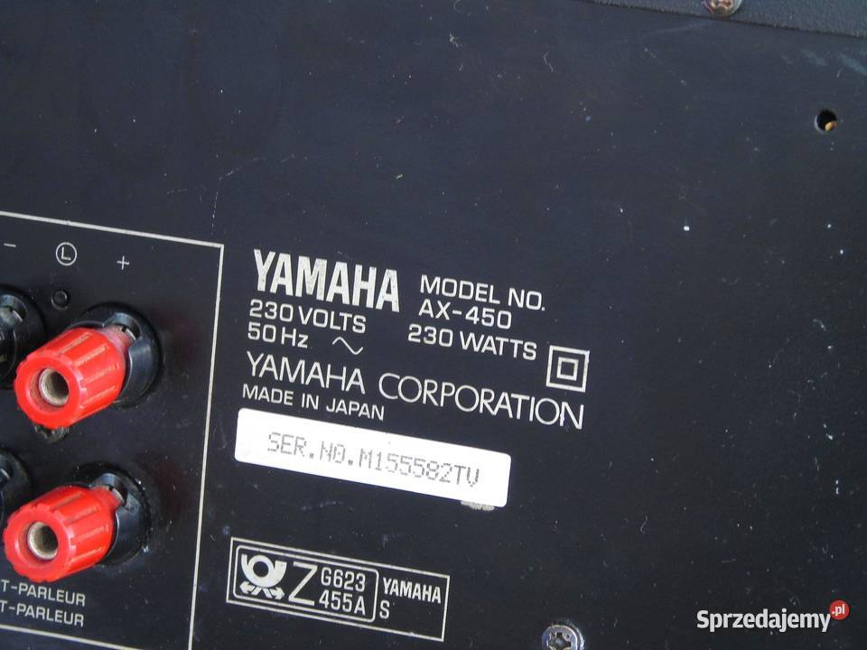 Wzmacniacz Yamaha AX450 mocny i sprawny DOSTAWA Jasło sprzedam