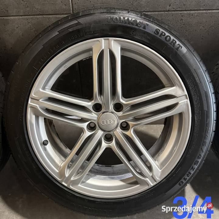 18 Audi A6 felgi koła komplet Segment Pompei wielkopolskie Lubasz