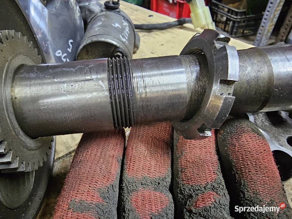 Kawasaki klf 300 wał korbowy korba korbowód