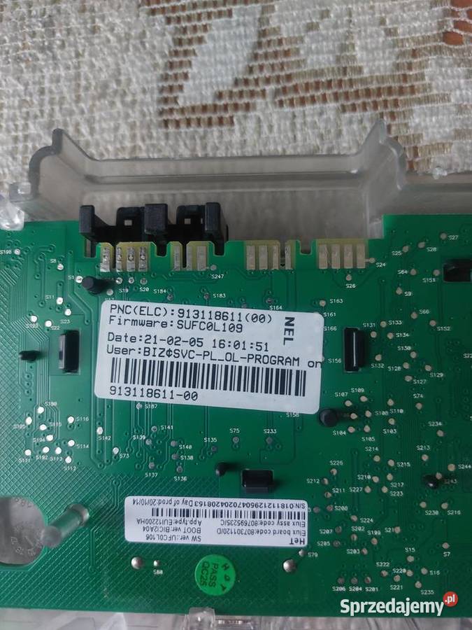 ELECTROLUX TIMECARE 500 913118611 MODUŁ małopolskie Nowy Sącz