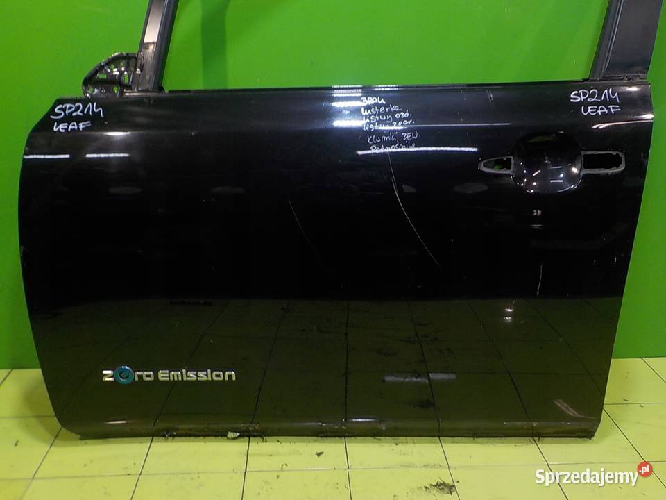 NISSAN LEAF I LIFT 16r 5D drzwi lewe przod osobowe mazowieckie Suków