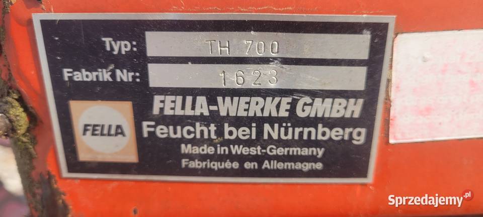 Przetrząsarka karuzelowa Fella Krzyż Wielkopolski