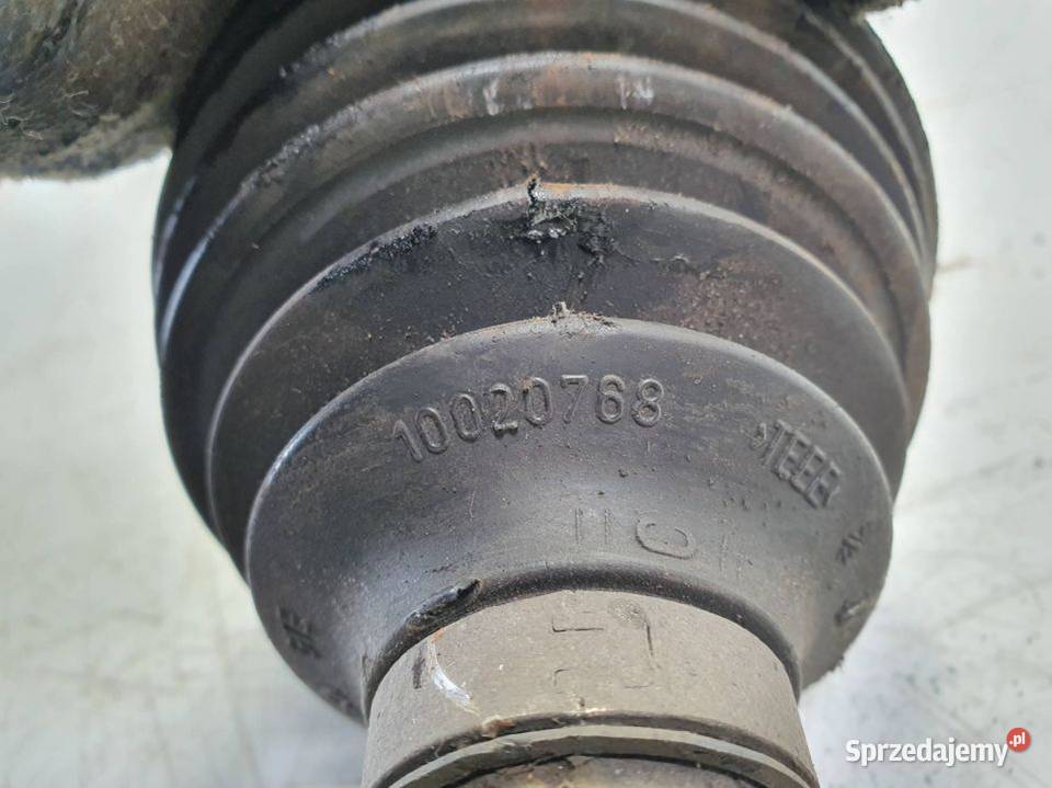 PÓŁOŚ PRAWA PRZÓD OPEL MOVANO II 10020768 Lipno
