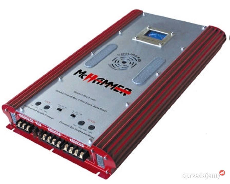Wzmacniacz samochodowy MC Hammer Huricane 1500 w Żary