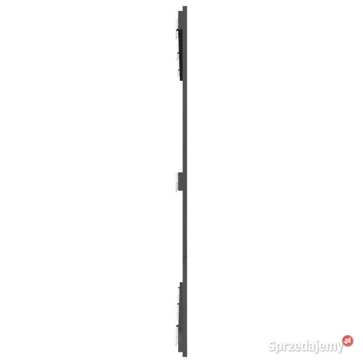 Wezgłowie łóżka szare 1465x3x110 lite drewno sprzedam