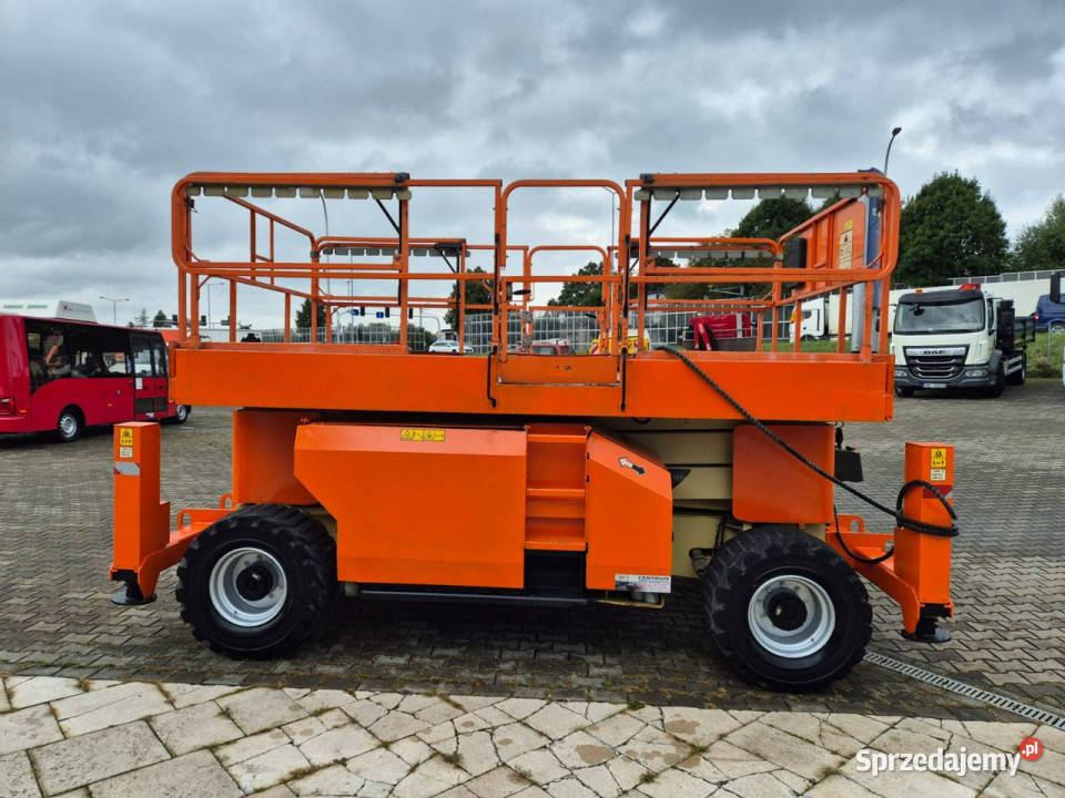 podnośnik nożycowy JLG 3394RT 4WD JLG 3394RT 1997h Dźwigi, podnośniki śląskie Łaziska Górne