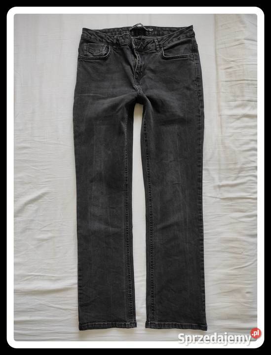 LWC jeans czarne spodnie damskie 42 XL Płock sprzedam