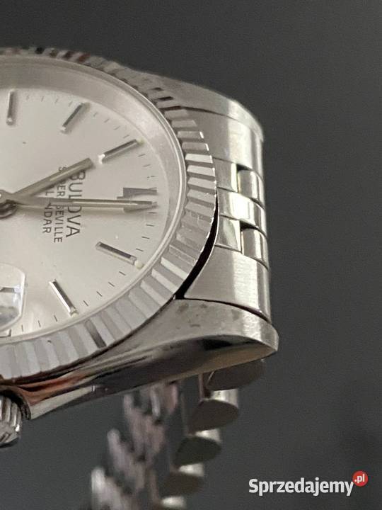 Bulova Super Seville Calendar 30mm srebrna Częstochowa