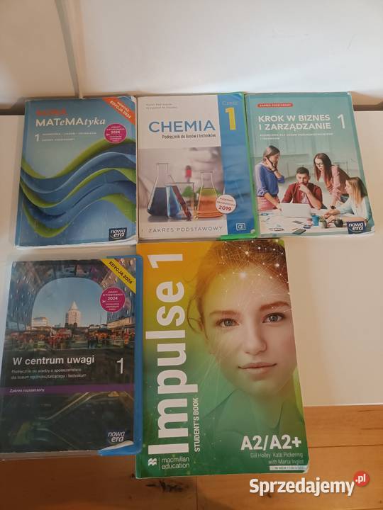 Podręczniki klasa 1 liceum łódzkie Czarnocin