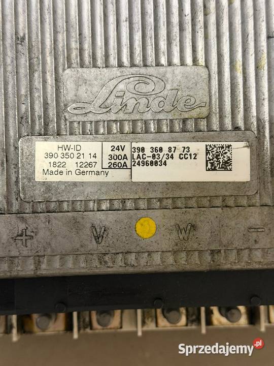 LINDE Sterownik LAC0334 CC12 3903608773 24V Antonie