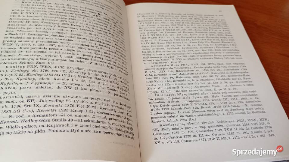 Toponimia powiatu kościerskiego Edward Breza Podręczniki Gdańsk