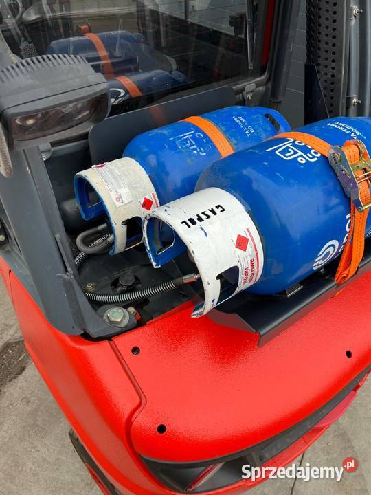Łoże na 2 butle LPG do wózka widłowego Linde 393