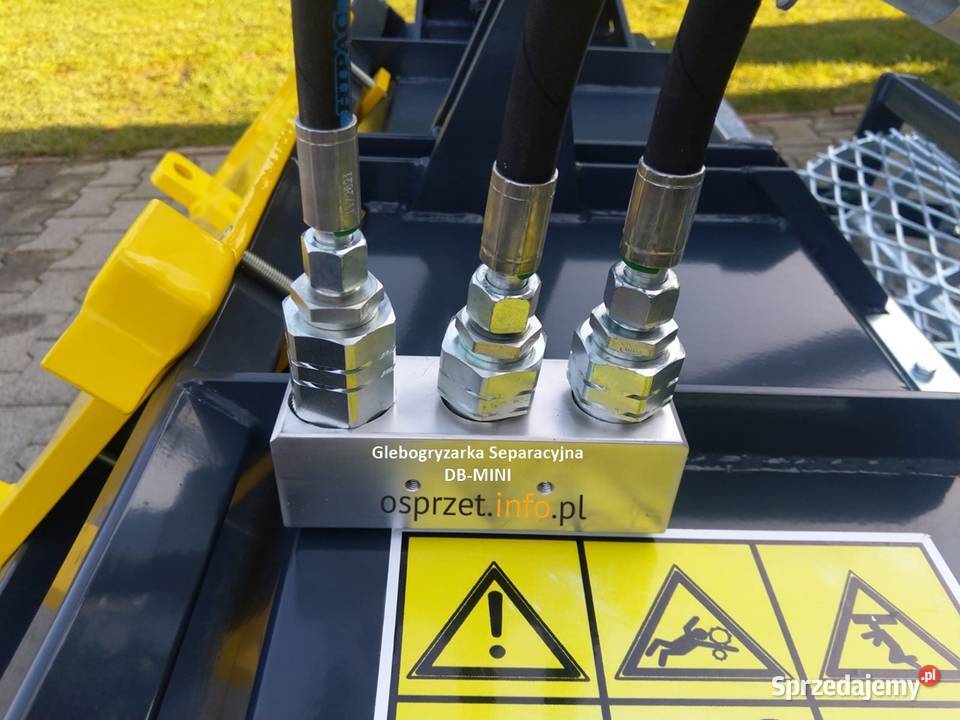 Glebogryzarka separacyjna hydrauliczna DBMINI